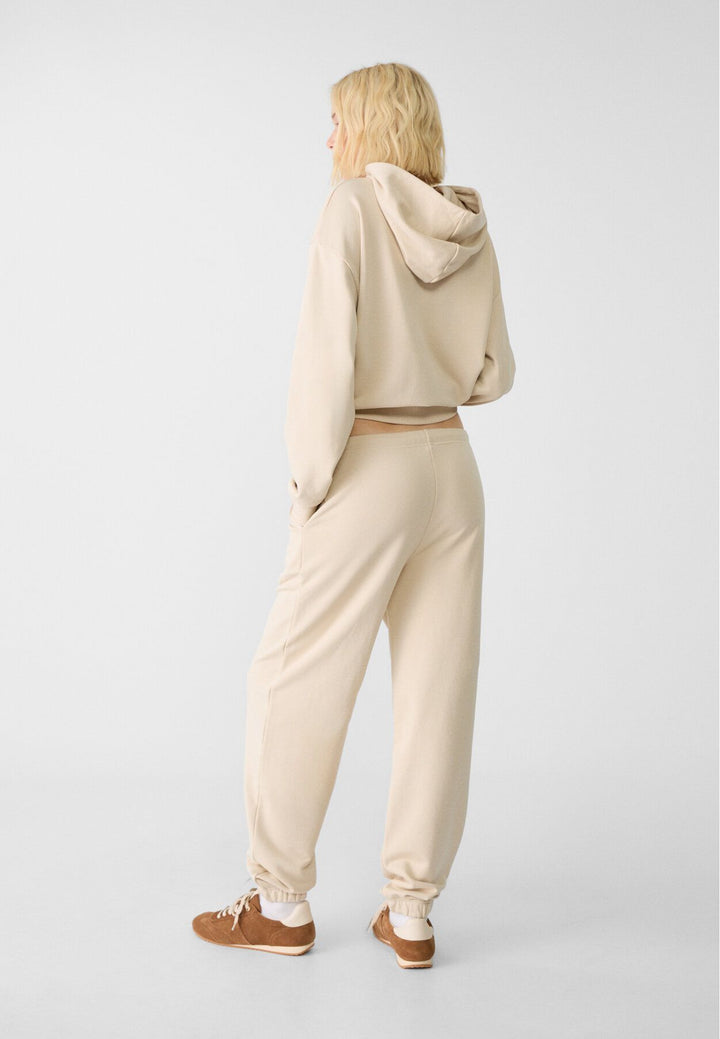 Moudda STRADIVARIUS - Pantalon de Survêtement en Molleton Biologique - Tunisie 5