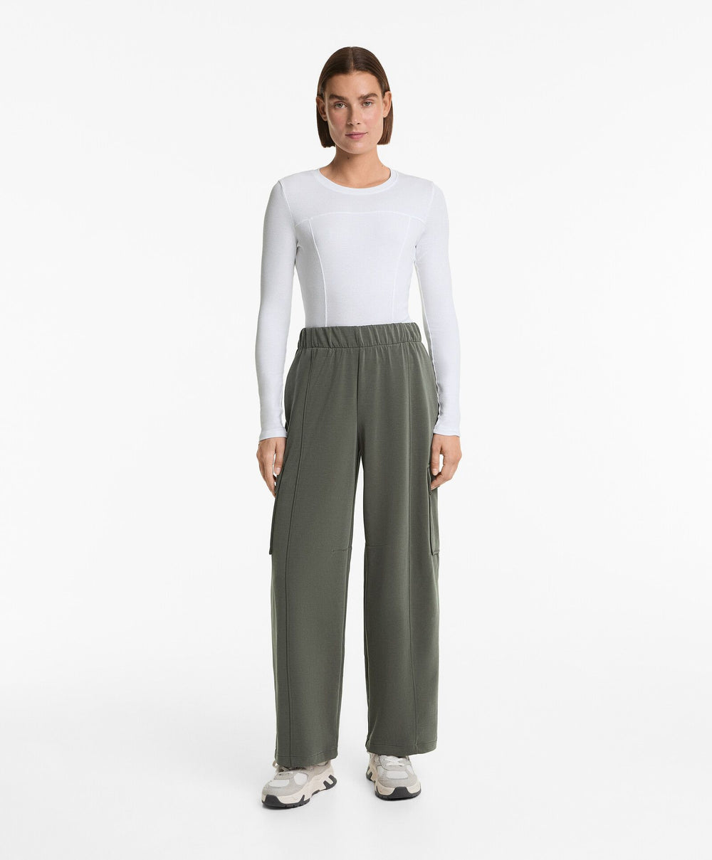 Moudda Oysho - Pantalon Long Barrel Utility - Modal Premium Chaud - Tunisie 2