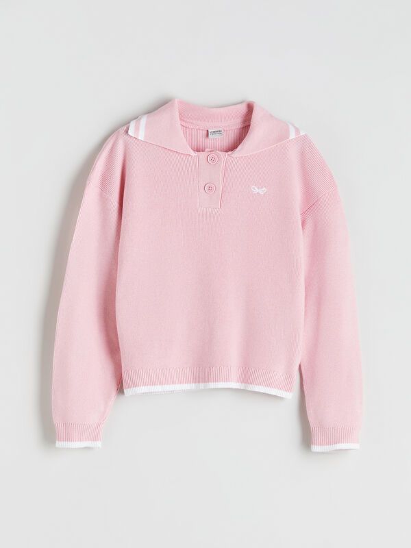 Moudda LC Waikiki - Pull en tricot Fille Lilas rose - Tunisie 1