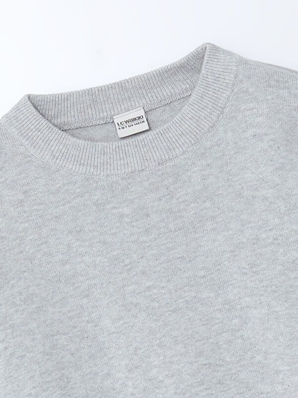 Moudda LC Waikiki - Pull en tricot Fille Mélange de gris - Tunisie 2