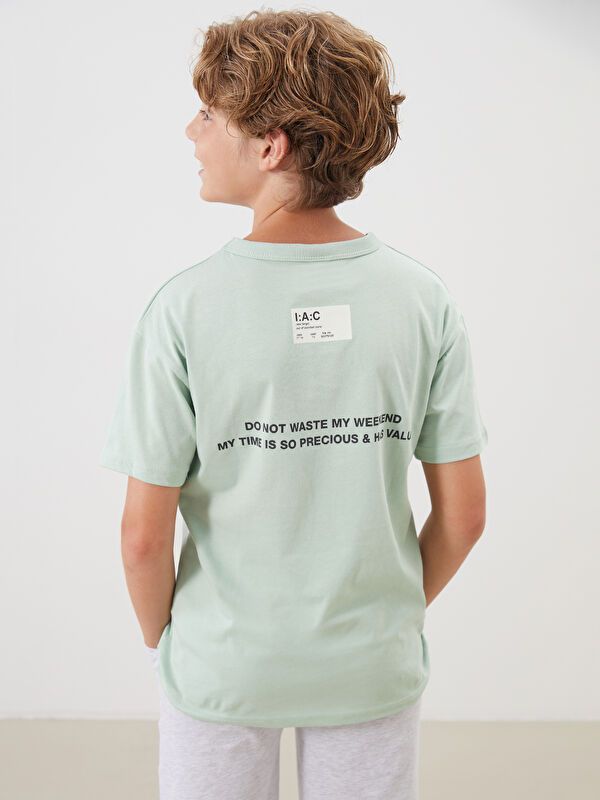 Moudda LC Waikiki - T-shirt manches courtes en jersey pour Garçon - Tunisie 2