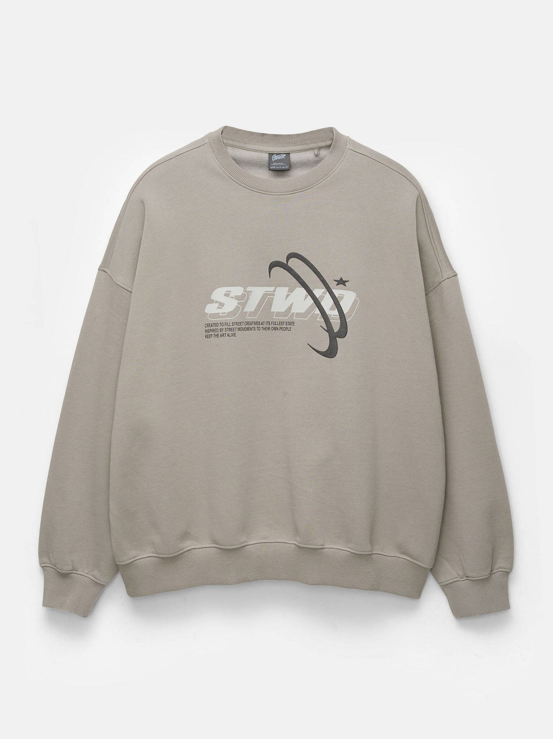 Moudda PULL & BEAR - Sweat Col Rond Lavé - Tonal Collection - Tunisie 3