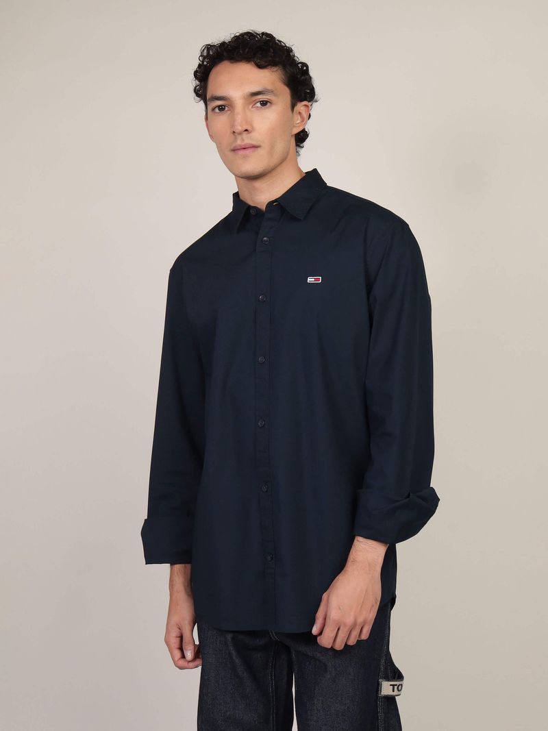 Moudda Tommy Hilfiger - Chemise Tommy Jeans Coupe Classique Pour Homme Avec Finition Unie  - Tunisie 2