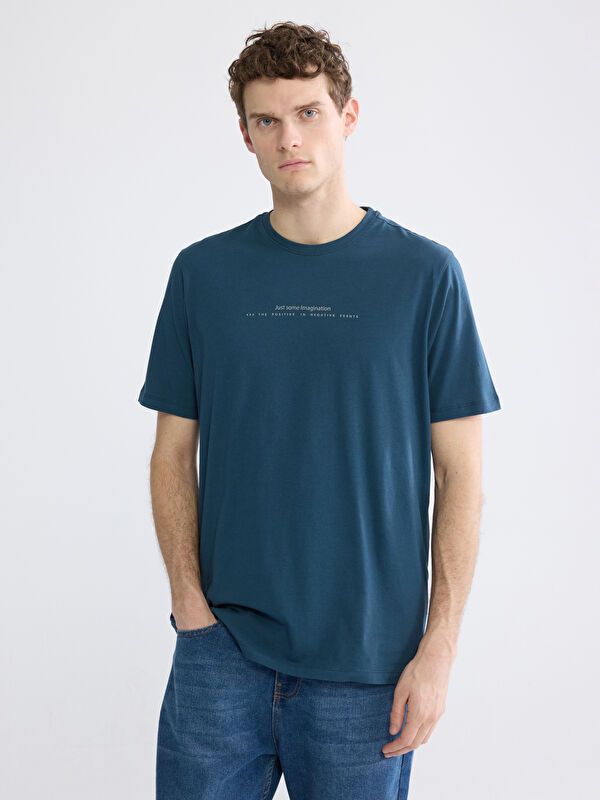 Moudda LC Waikiki - T-shirt imprimé manches courtes en jersey pour Homme - Tunisie 1