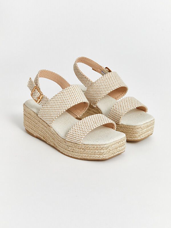 Moudda LC Waikiki - Sandales pour Femme couleur Beige - Tunisie 1