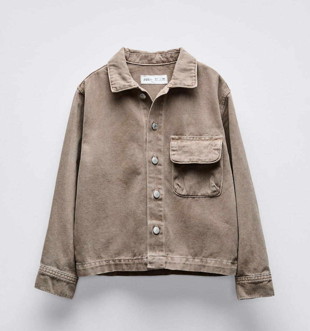 Moudda ZARA - Chemise surchemise en sergé - Tunisie 2