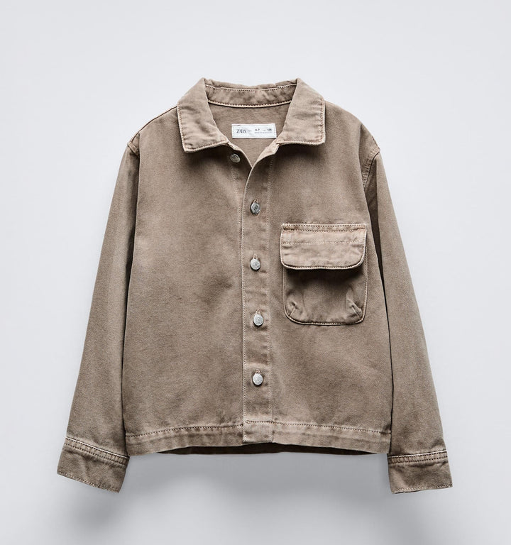 Moudda ZARA - Chemise surchemise en sergé - Tunisie 2