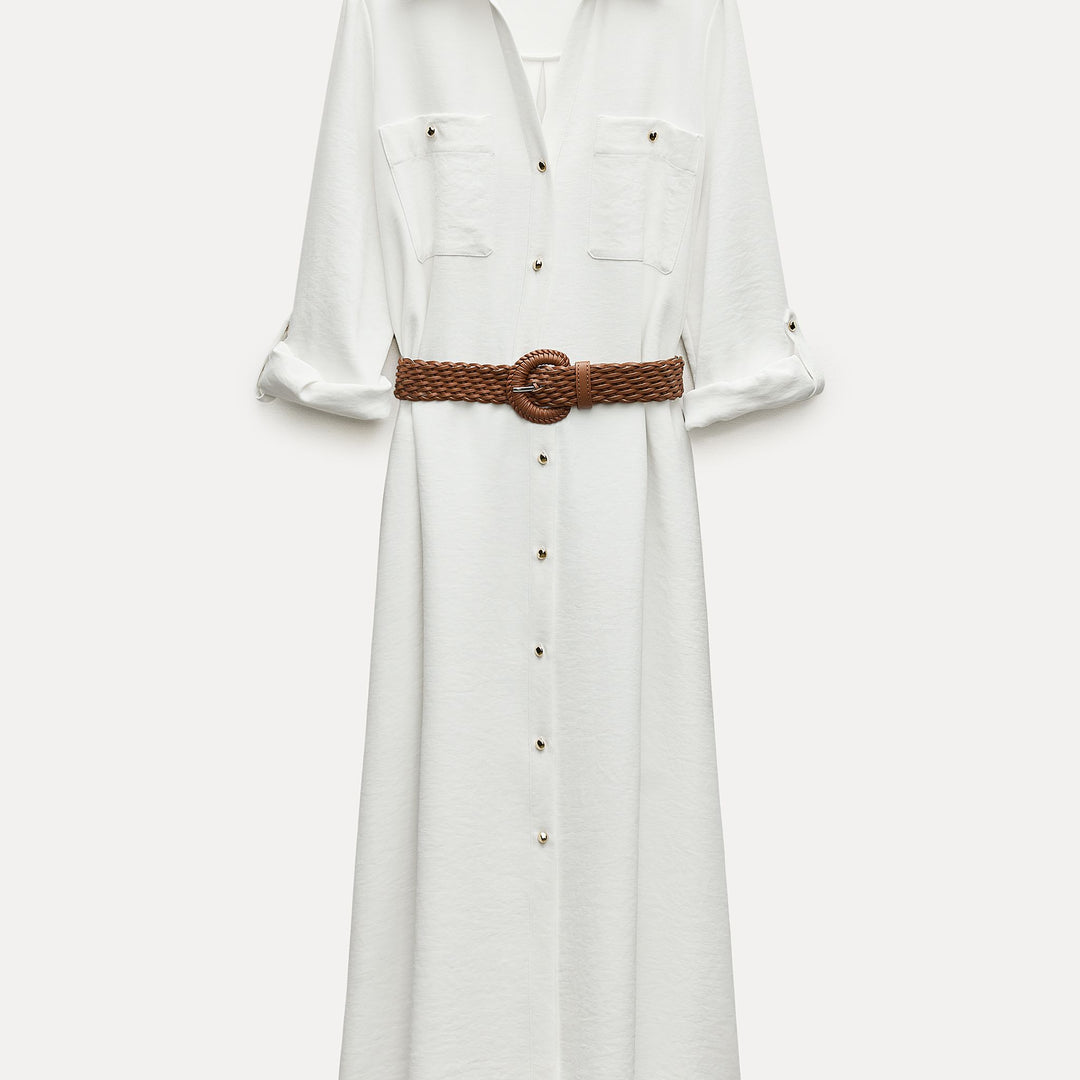Moudda ZARA - Robe chemise poche plaquée - Tunisie 1