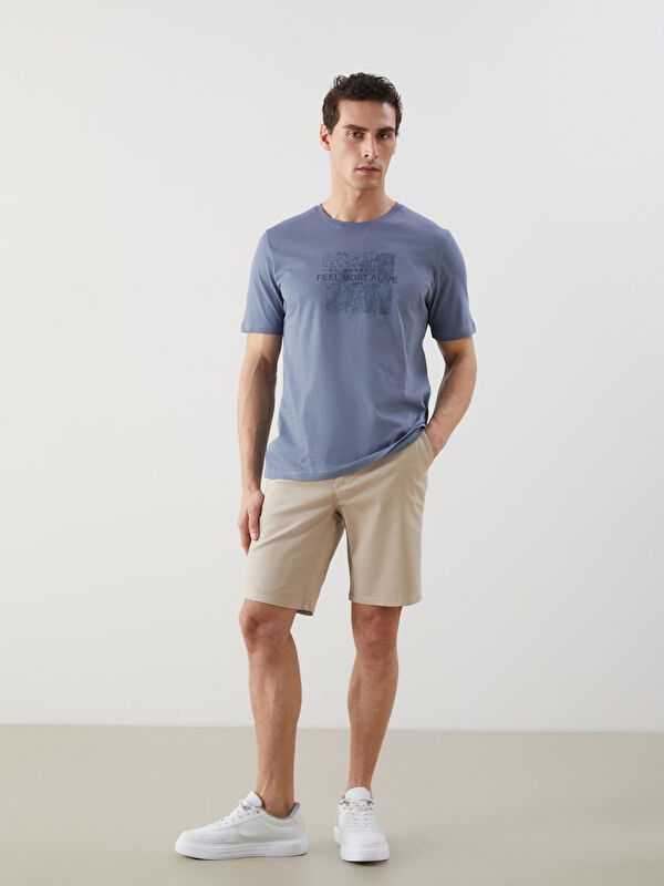 Moudda LC Waikiki - T-shirt imprimé manches courtes en jersey pour Homme - Tunisie 2