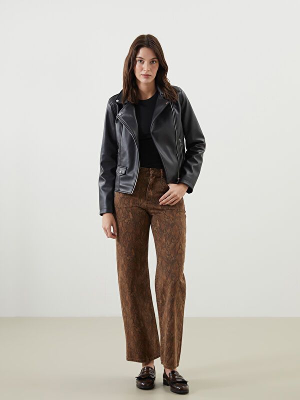 Moudda LC Waikiki - Manteau PU léger Femme Noir - Tunisie 2