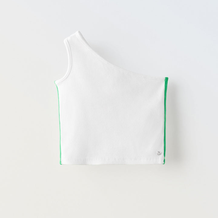 Moudda ZARA - T-shirt asymétrique Parchís Chine - Tunisie 1