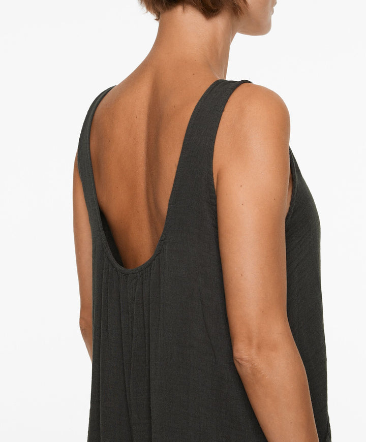 Moudda Oysho - Salopette Courte Col Échancré Dos en Gaze - Tunisie 4