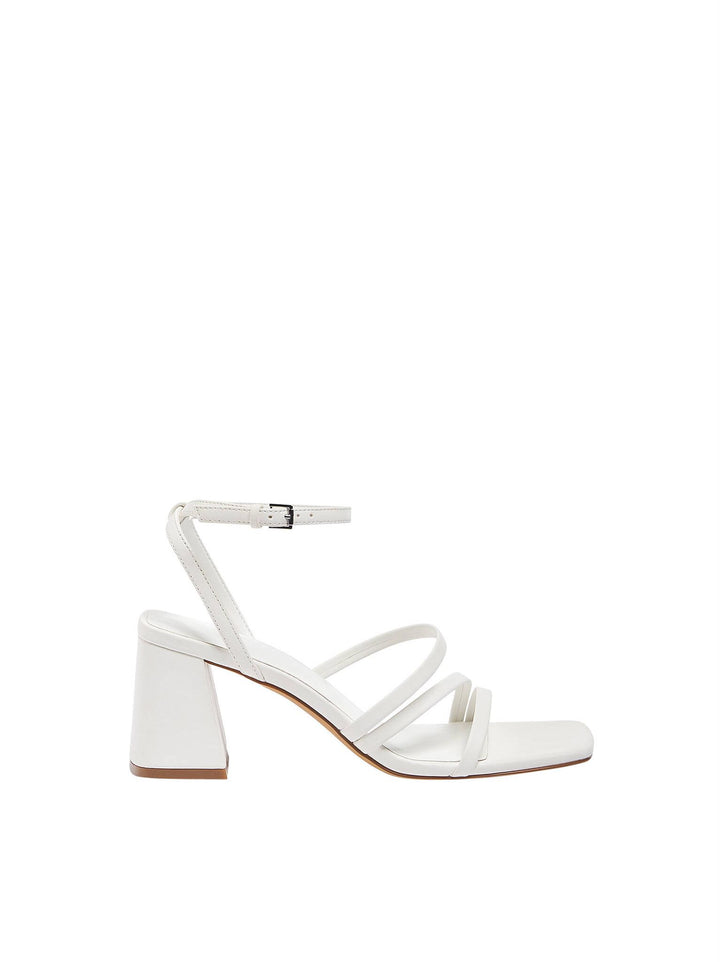 Moudda PULL & BEAR - Sandales à Talon à Brides Croisées Basiques - Tunisie 4