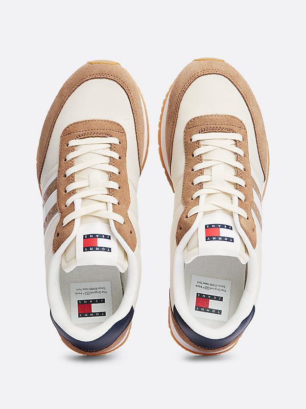 Moudda Tommy Hilfiger - Baskets Multitextures À Semelle Contrastée  - Tunisie 3