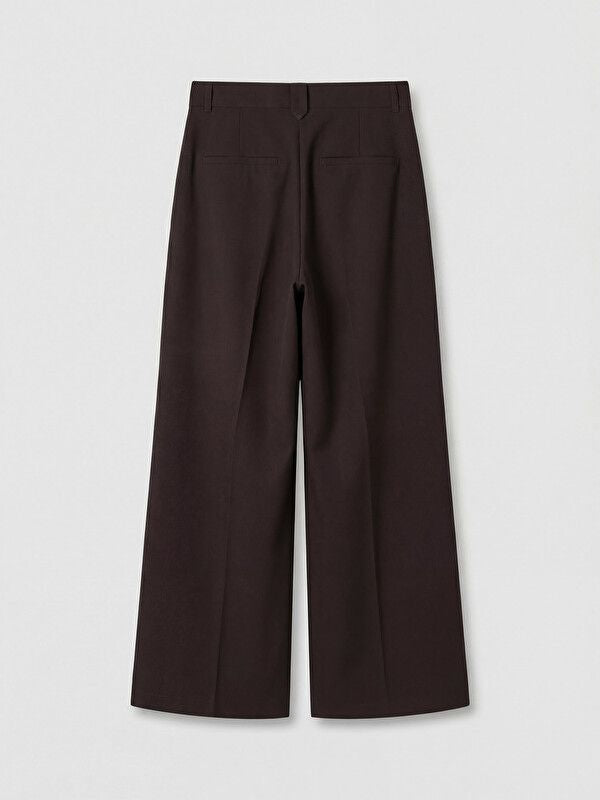 Moudda LC Waikiki - Pantalon fin en tissu pour Femme couleur Marron - Tunisie 2