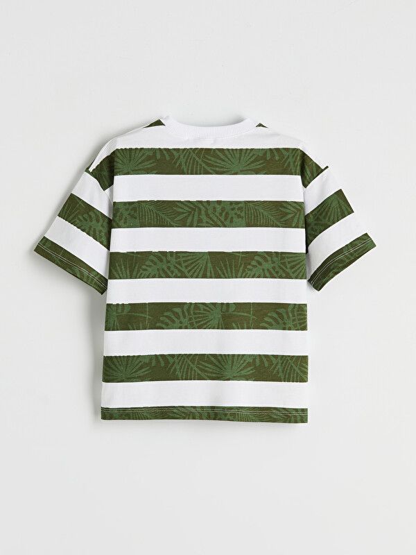 Moudda LC Waikiki - T-shirt manches courtes en jersey pour Garçon couleur Écru imprimé - Tunisie 2