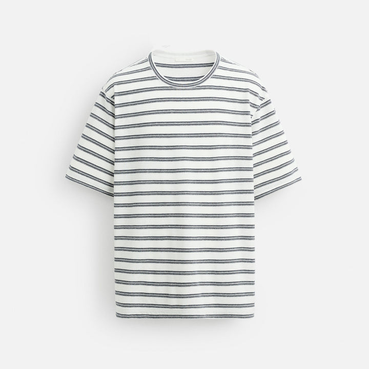 Moudda ZARA - T-Shirt - Fil Teint & Lin (Nuit & Citron Vert) - Tunisie 1