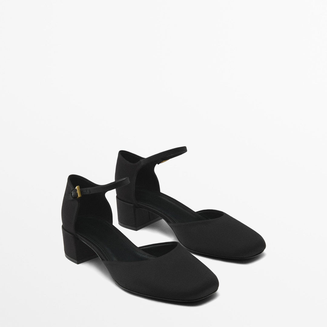 Moudda Massimo Dutti - Ballerines et talon satin bout rond - Tunisie 4
