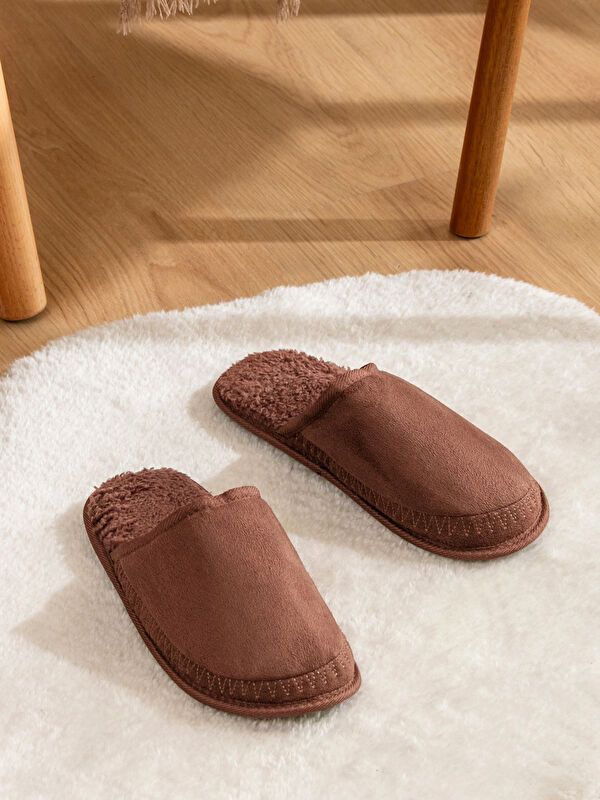 Moudda LC Waikiki - Pantoufles maison Homme Brun - Tunisie 1