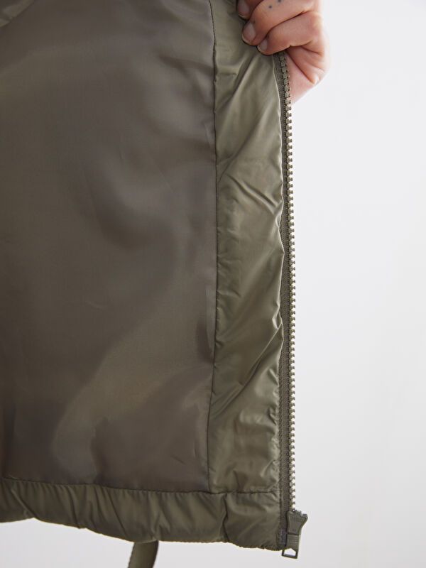 Moudda LC Waikiki - Veste sans manches Femme Kaki clair - Tunisie 4