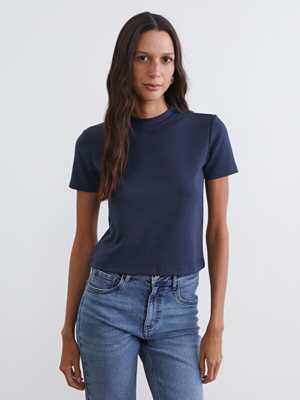 Moudda LC Waikiki - Body basique manches courtes en jersey pour Femme - Tunisie 1