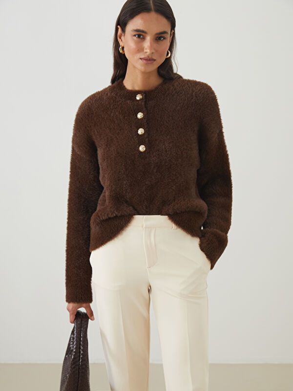 Moudda LC Waikiki - Tricot pullover pour Femmes - Tunisie 1