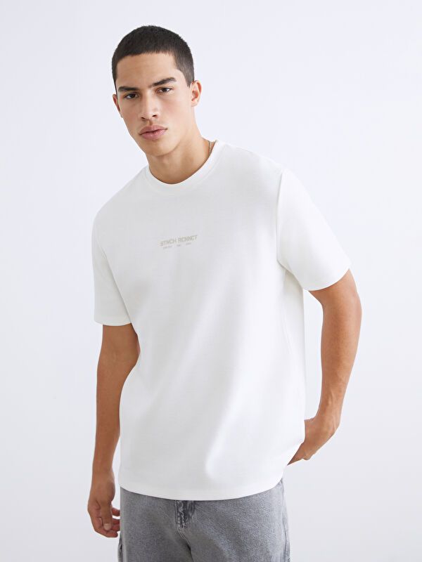 Moudda LC Waikiki - T-shirt imprimé manches courtes en jersey - Tunisie 1