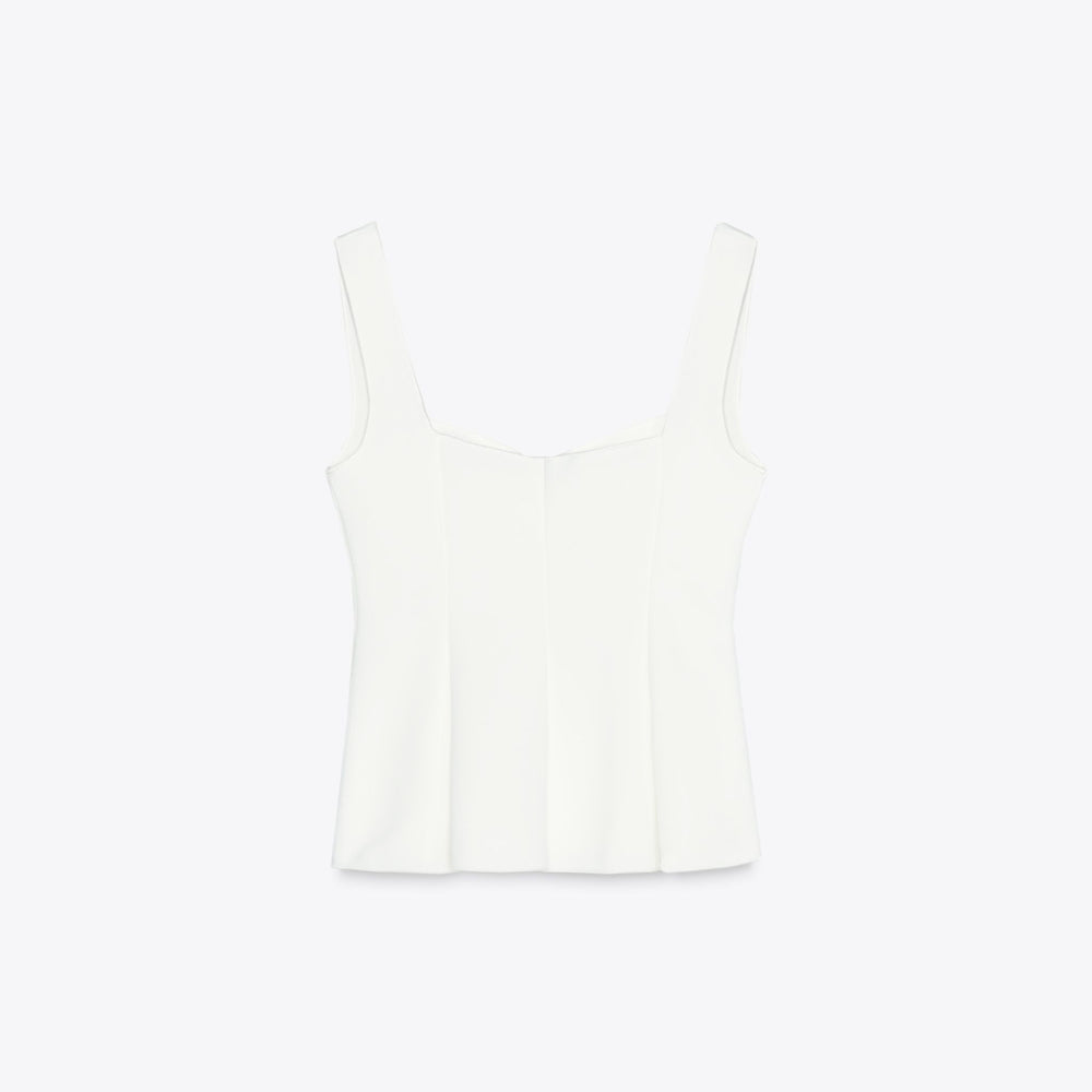 Moudda ZARA - Gilet Peplum - Boutons Dorés & Stretch - Tunisie 2