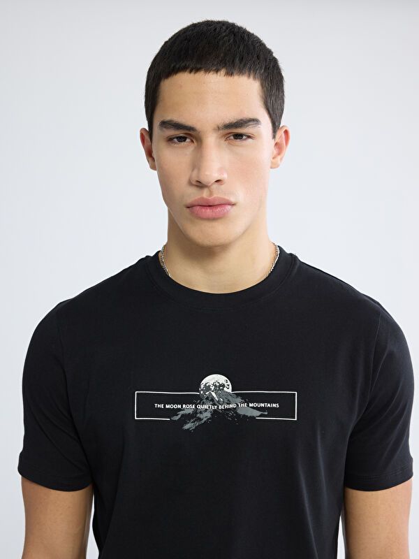 Moudda LC Waikiki - T-shirt imprimé manches courtes en jersey - Tunisie 3