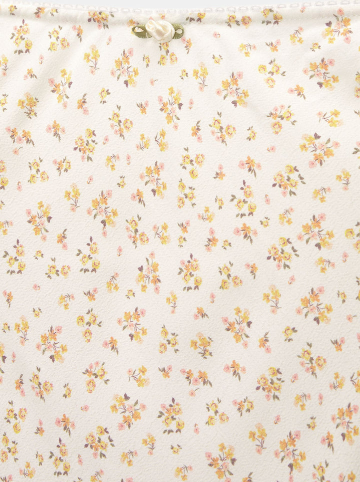 Moudda PULL & BEAR - Jupe Midi Courte Dentelle Fleur - Tunisie 4
