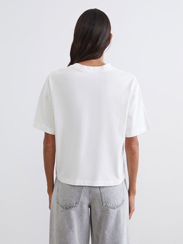 Moudda LC Waikiki - Body basique manches courtes en jersey pour Femme - Tunisie 4