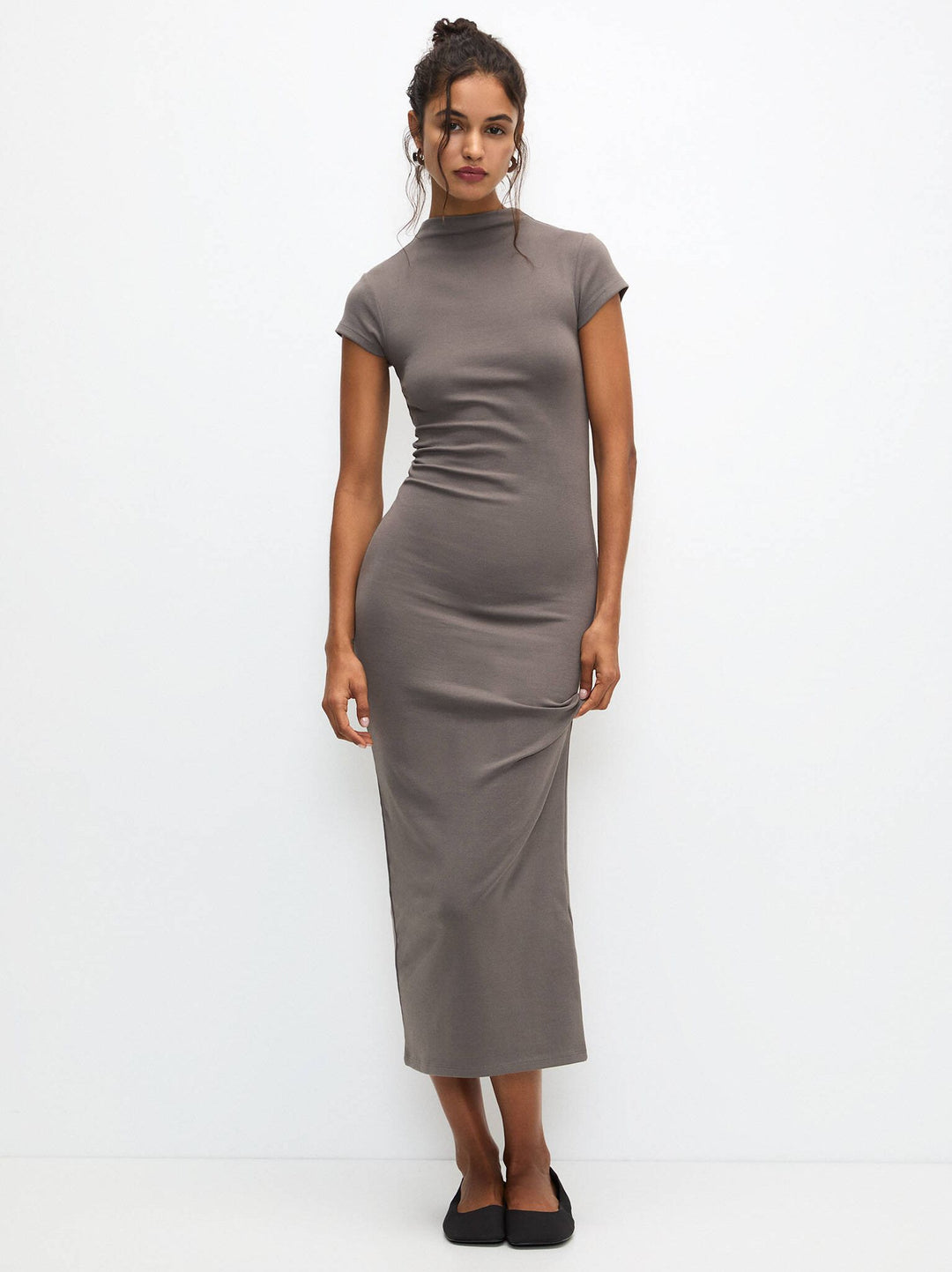 Moudda PULL & BEAR - Robe - Manches Courtes & Col Tunique - Tunisie 2