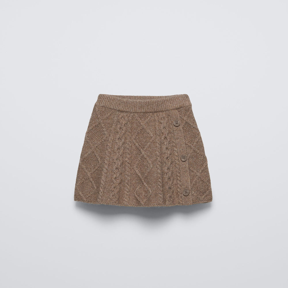 Moudda ZARA - Jupe maille enfant torsades - Tunisie 2