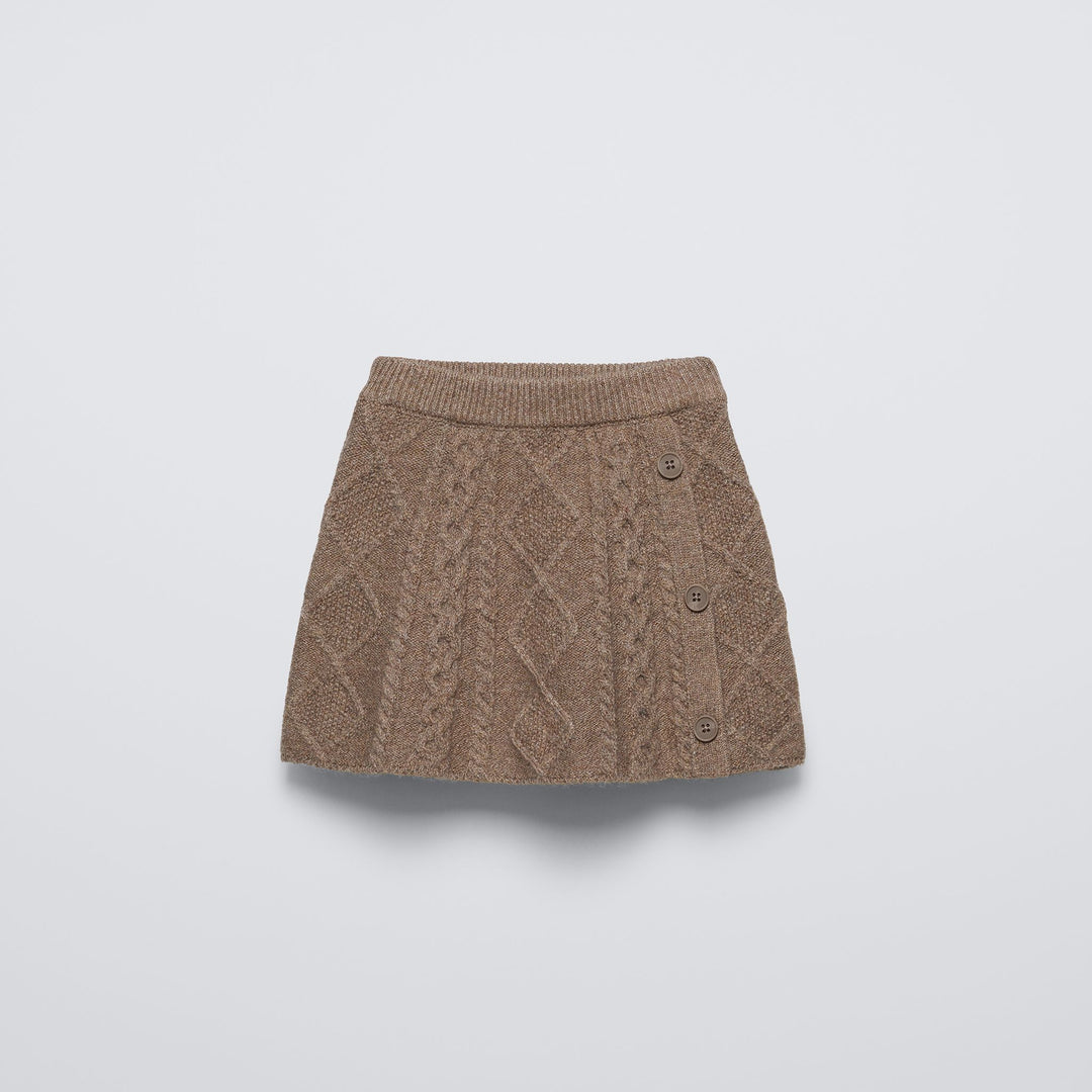 Moudda ZARA - Jupe maille enfant torsades - Tunisie 2