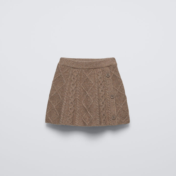 Moudda ZARA - Jupe maille enfant torsades - Tunisie 2