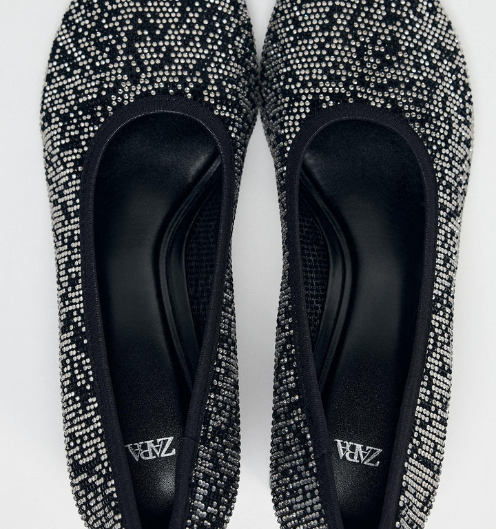 Moudda ZARA - Chaussures brillantes bout rond - Tunisie 1