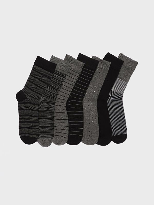 Moudda LC Waikiki - Chaussettes courtes Homme Fil mélangé teint - Tunisie 3