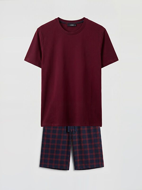 Moudda LC Waikiki - Ensemble pyjama jersey manches courtes-short pour Homme - Tunisie 1