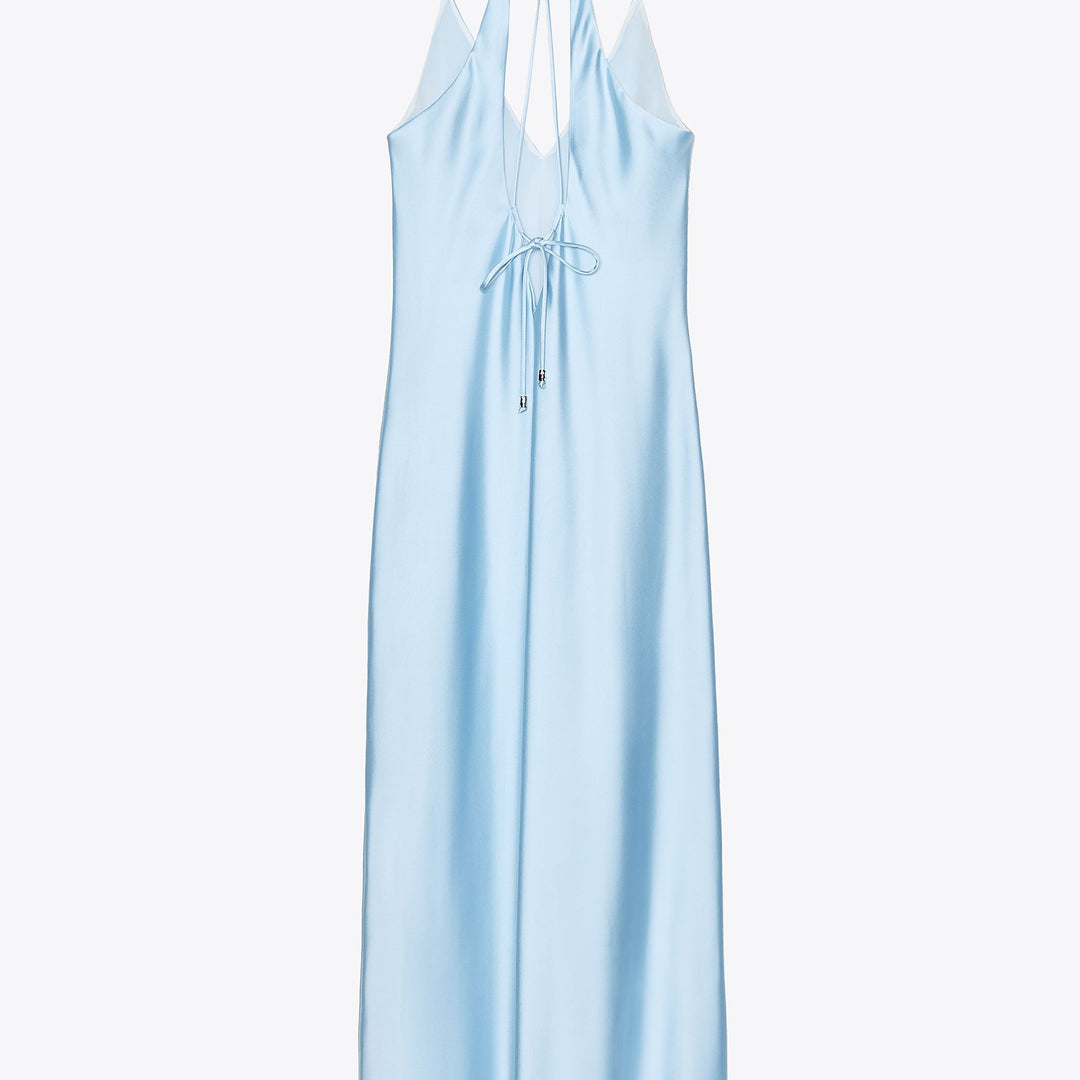 Moudda ZARA - Robe Midi Satin Lingerie - Encolure Dos - Tunisie 2