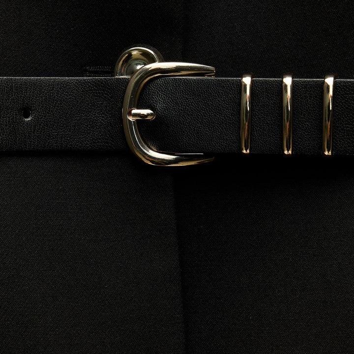 Moudda ZARA - Ceinture boucle dorée triple passant - Tunisie 4