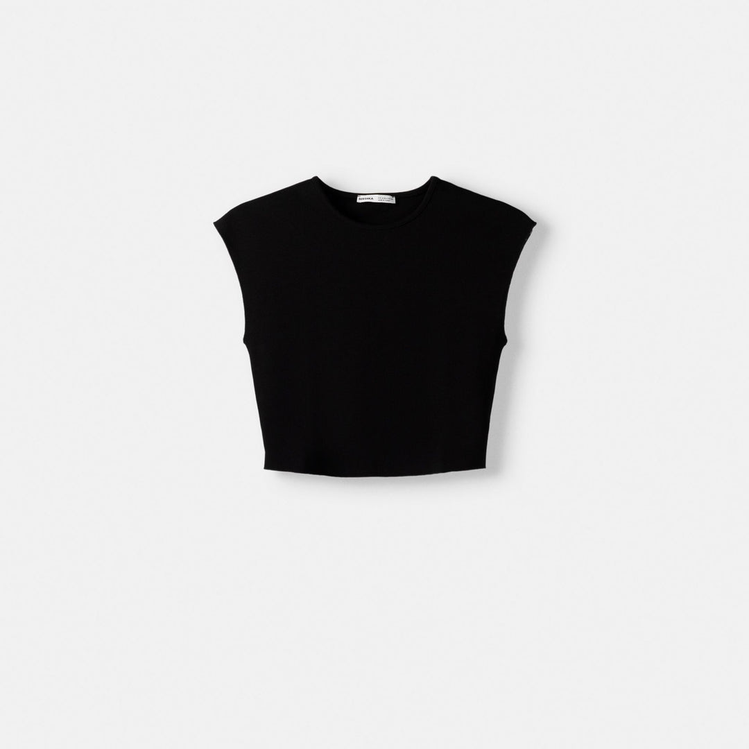 Moudda BERSHKA - T-shirt strassé dos - Tunisie 1