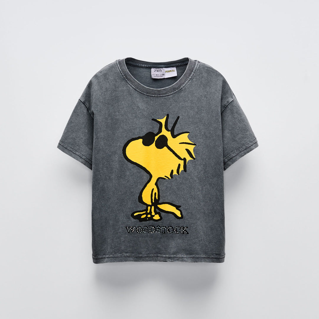 Moudda ZARA - T-shirt délavé Woodstock - Tunisie 1