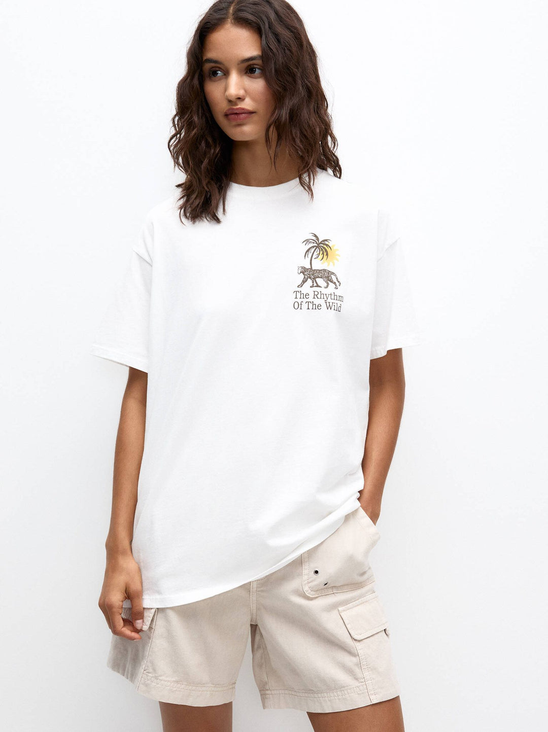 Moudda PULL & BEAR - Body Graphique Léopard - Tunisie 5
