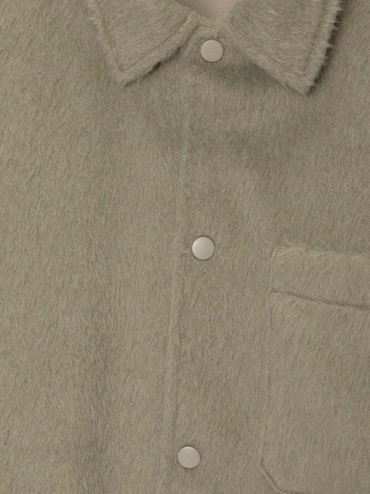 Moudda PULL & BEAR - Surchemise Manches Longues Poil Menthe - Tunisie 4