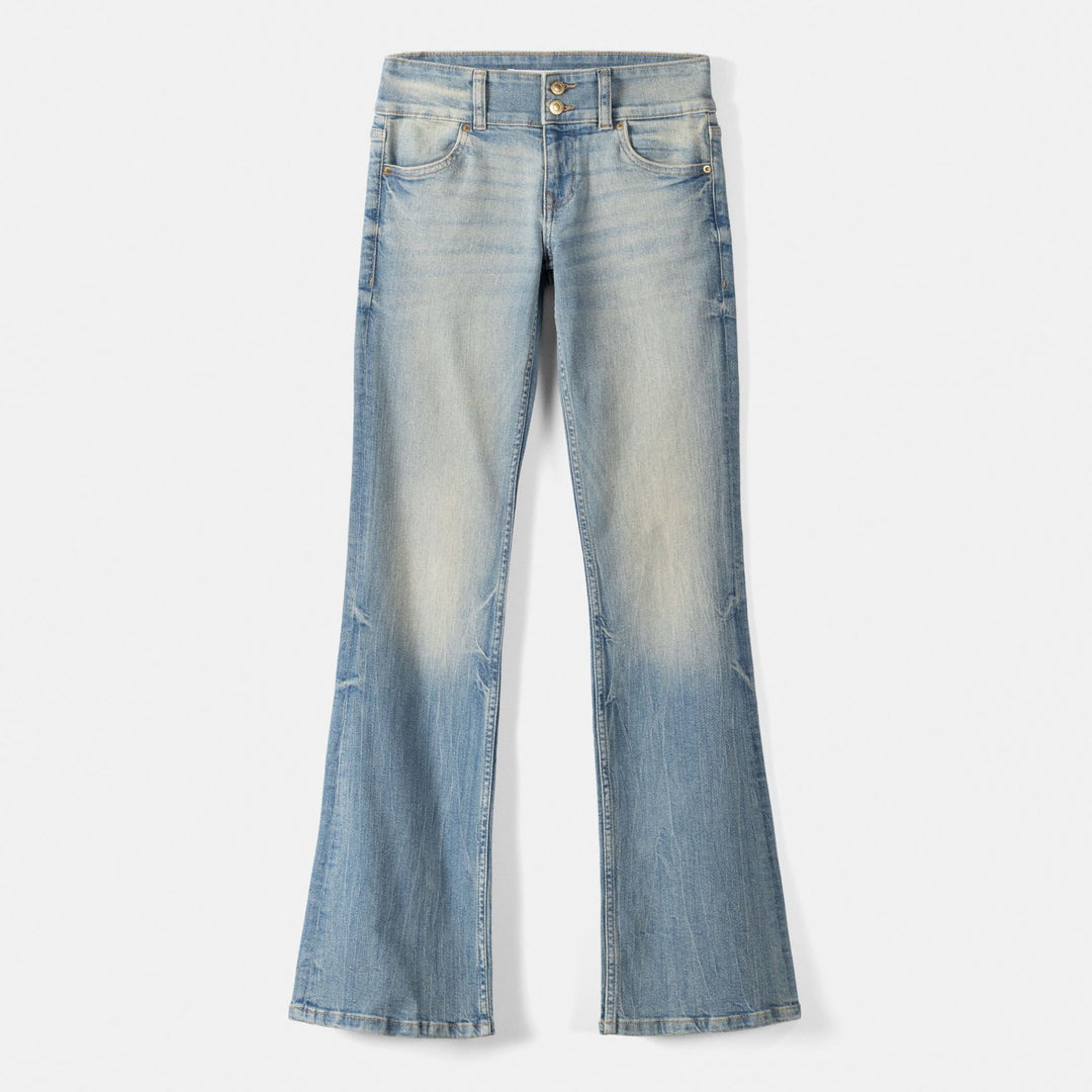 Moudda BERSHKA - Jean bootcut taille basse - Tunisie 1