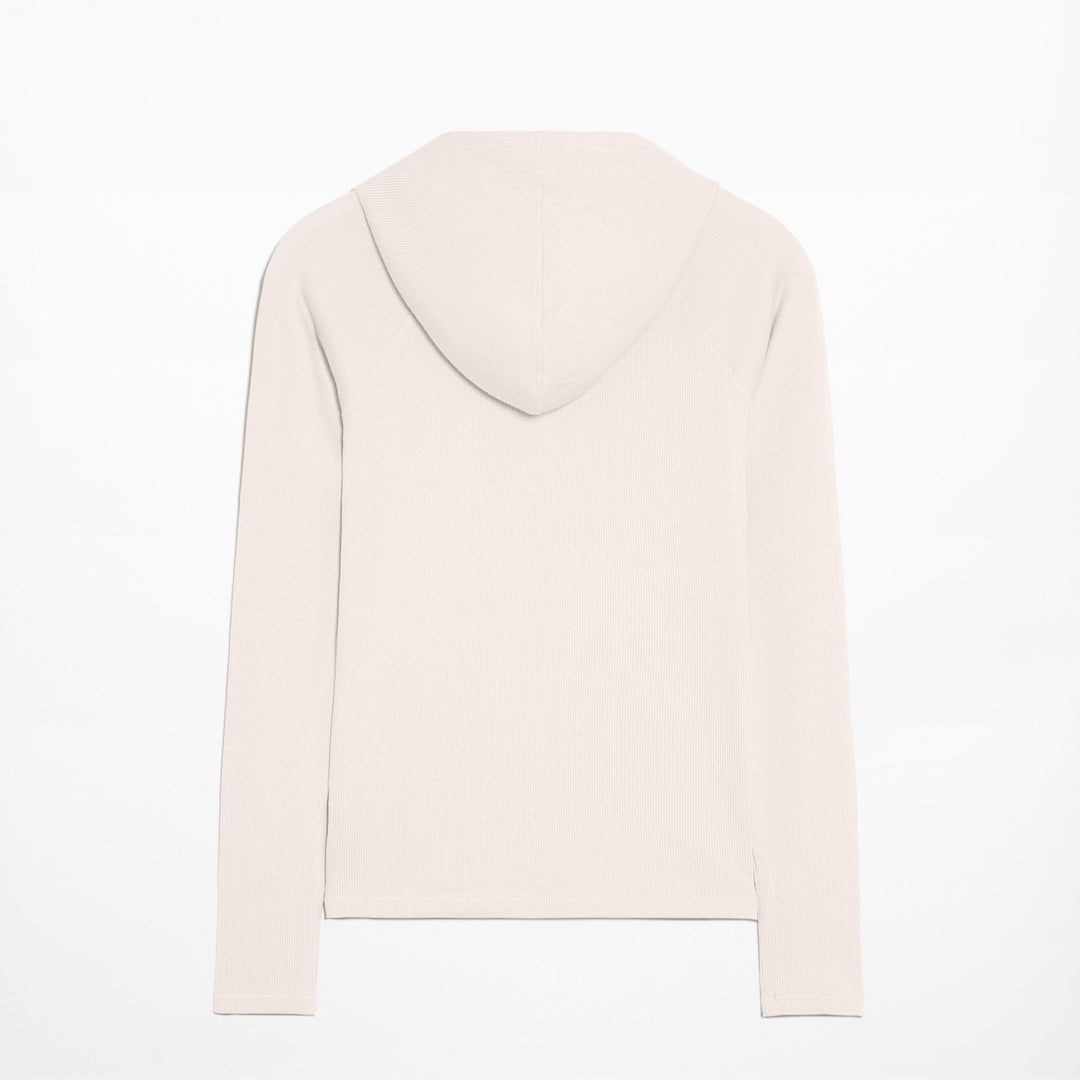 Moudda Oysho - Sweat à Capuche Maille Côtelée Manches Longues - Tunisie 1