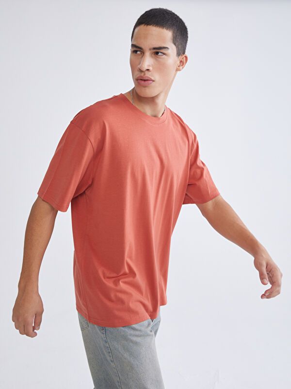 Moudda LC Waikiki - T-shirt basique manches courtes en jersey - Tunisie 1