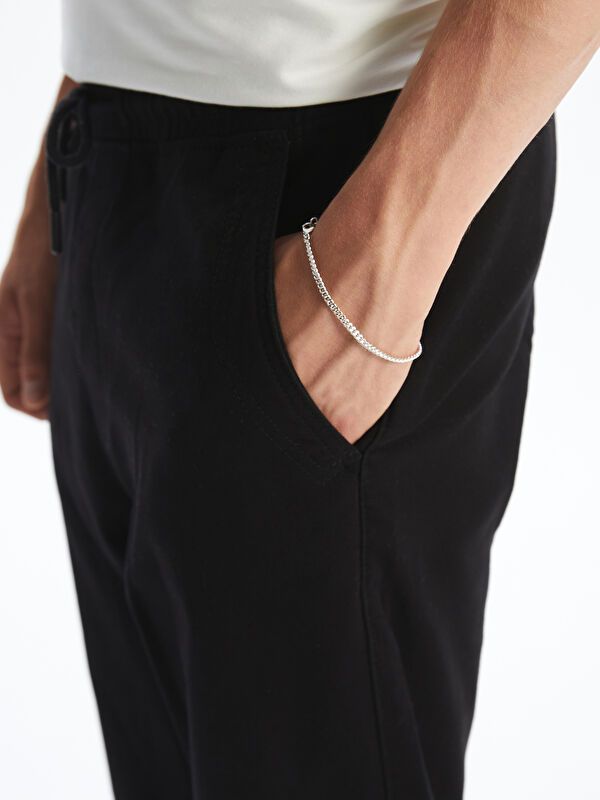 Moudda LC Waikiki - Pantalon tissé moyen Homme Noir - Tunisie 3