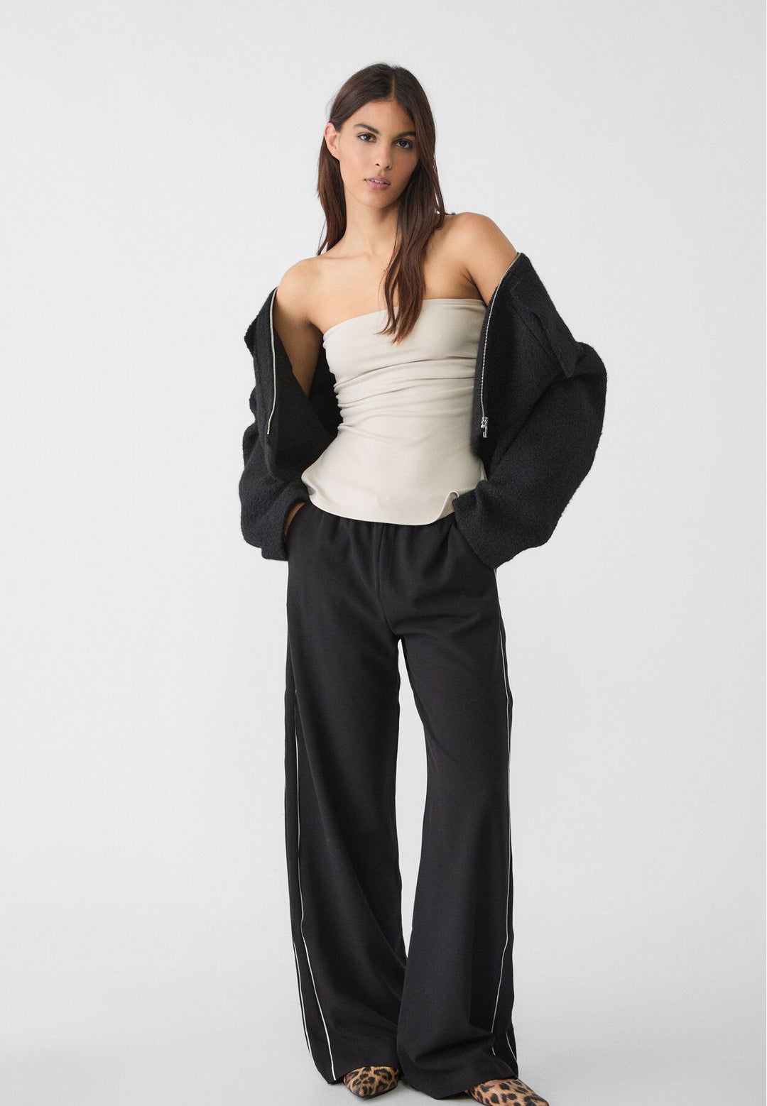 Moudda STRADIVARIUS - Top bandeau avec Ouvertures Latérales - Tunisie 3