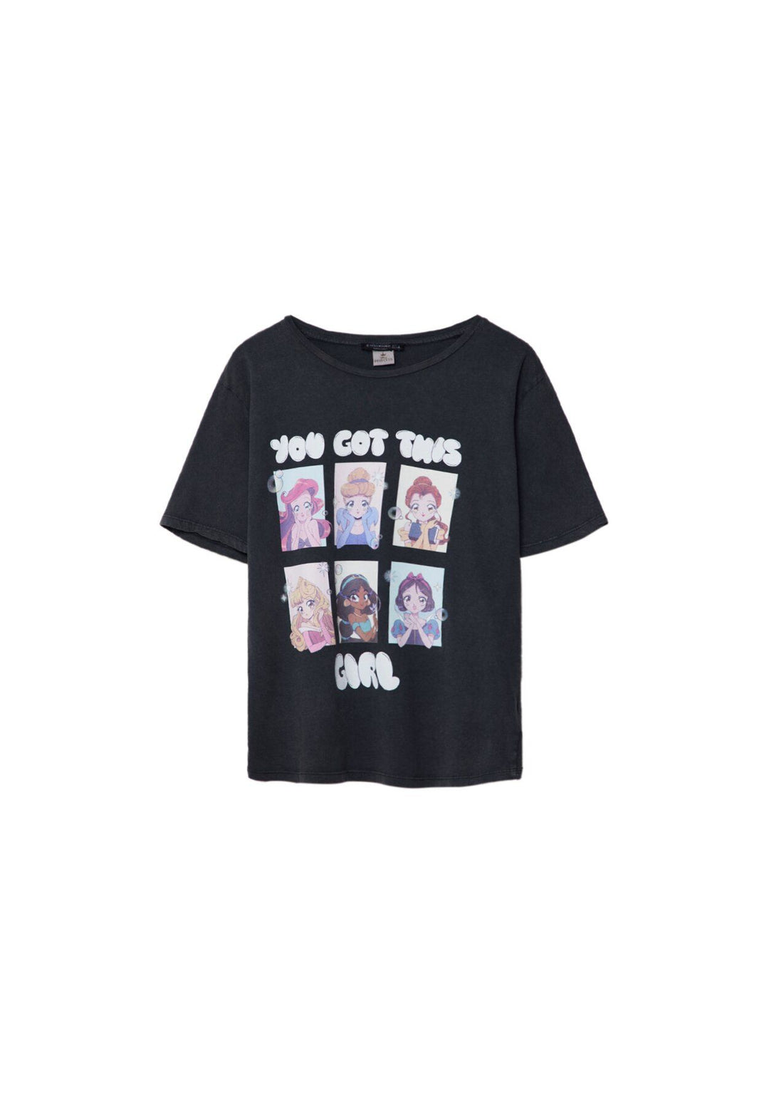 Moudda STRADIVARIUS - T-Shirt Princesses Manches+Calor - Tunisie 1